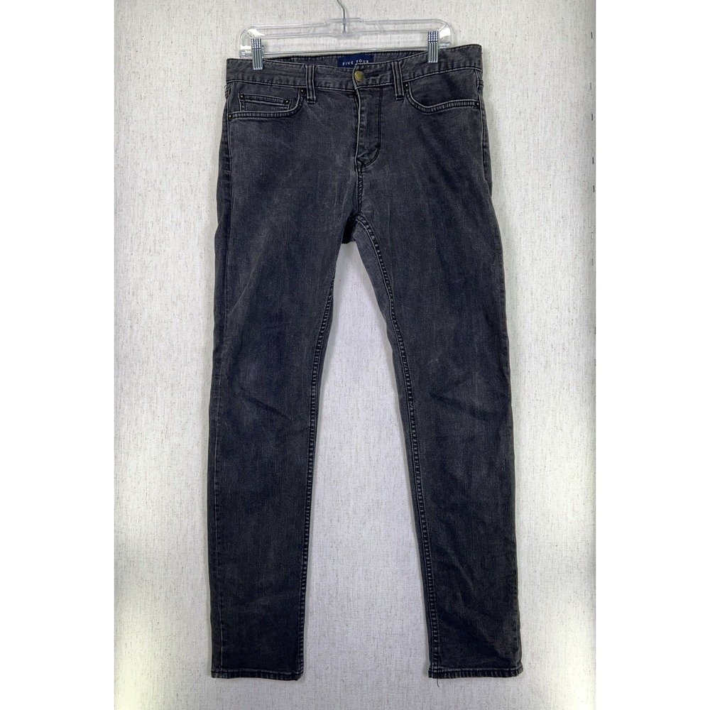 Five Four Men's Gray Denim Jeans Slim Straight‎ Size 32x30